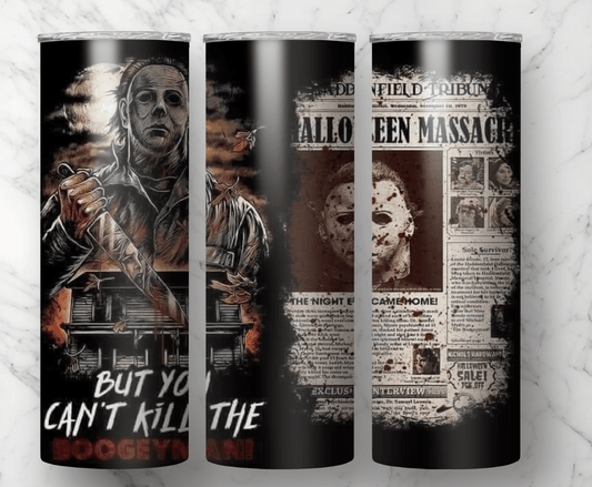 The Night Evil Came Home | Sublimation Tumbler Transfer