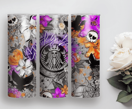 Spooky Vibes | Sublimation Tumbler Transfer