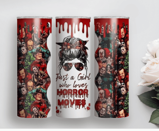 Halloween Horror Movies | Sublimation Tumbler Transfer