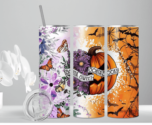 Spooky Pumpkins | Sublimation Tumbler Transfer