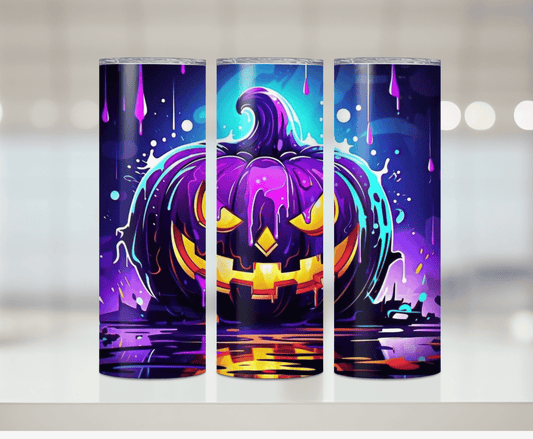 Purple Pumpkin | Sublimation Tumbler Transfer