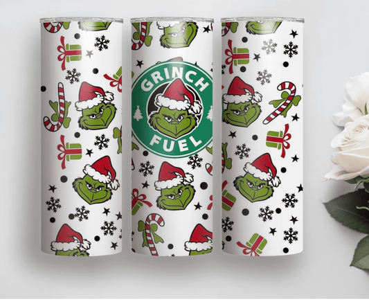 Grinch Fuel | Sublimation Tumbler Transfer