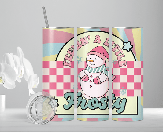 Feelin A Little Frosty | Sublimation Tumbler Transfer - Griffin Expressions