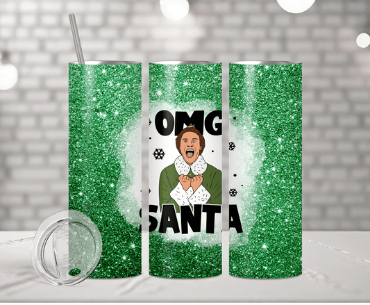 OMG Santa | Sublimation Tumbler Transfer