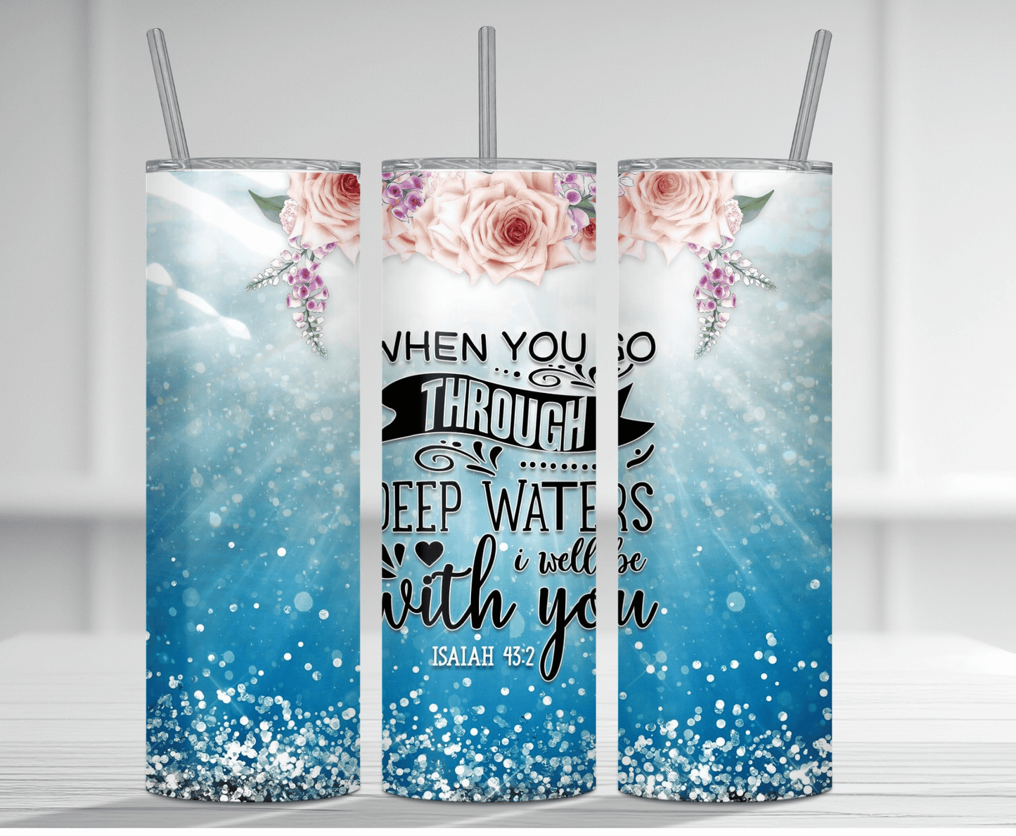Deep Waters | Sublimation Tumbler Transfer