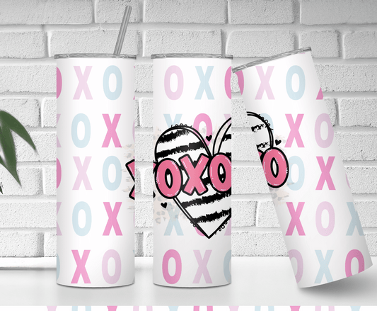 Xoxo | Sublimation Tumbler Transfer