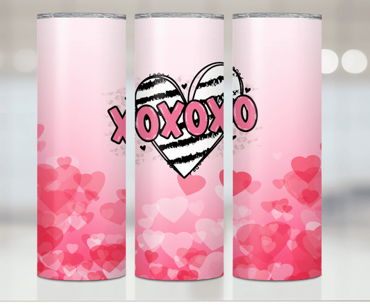 Xoxoxo | Sublimation Tumbler Transfer