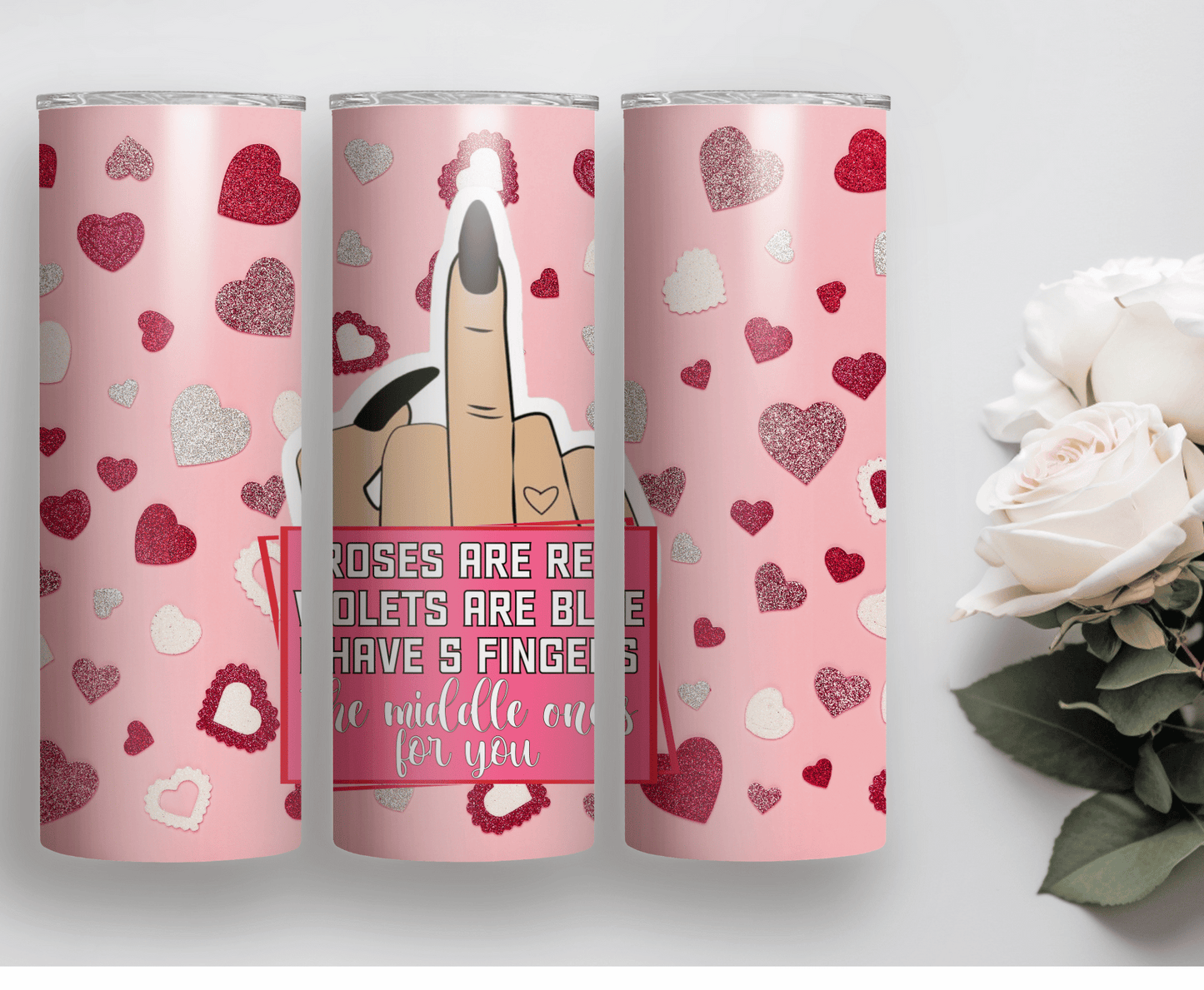 The Middle One Is For You | Sublimation Tumbler Transfer