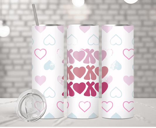 Valentine Heart | Sublimation Tumbler Transfer