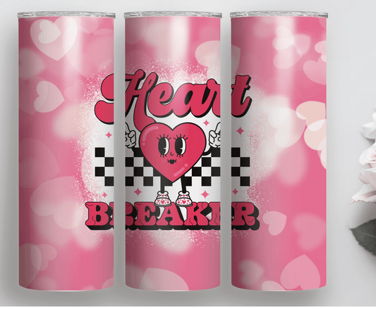 Heart Breaker | Sublimation Tumbler Transfer