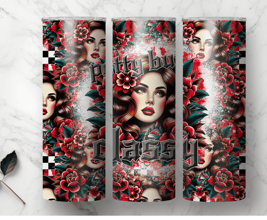 Petty But Classy | Sublimation Tumbler Transfer - Griffin Expressions