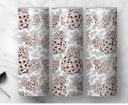 Disco Mouse Head | Sublimation Tumbler Transfer - Griffin Expressions