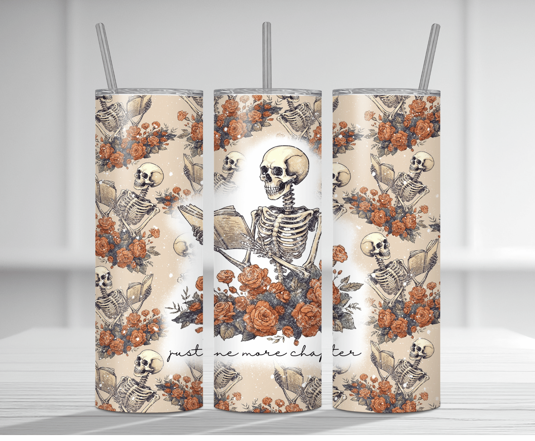 Just One More Chapter | Sublimation Tumbler Transfer - Griffin Expressions