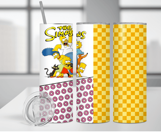 The Simpsons | Sublimation Tumbler Transfer