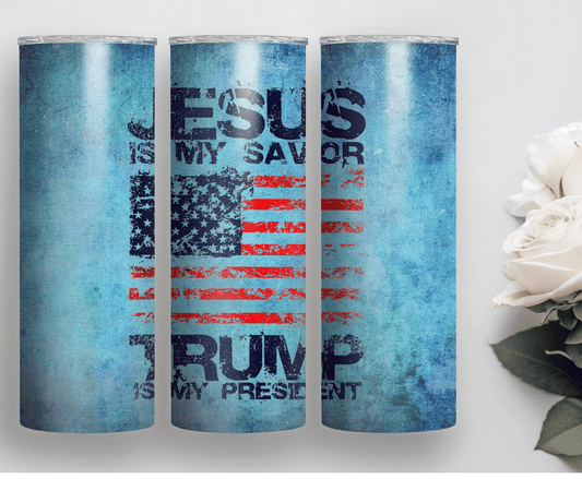 Trump Is My President | Sublimation Tumbler Transfer