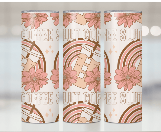 Coffee Slut  | Sublimation Tumbler Transfer