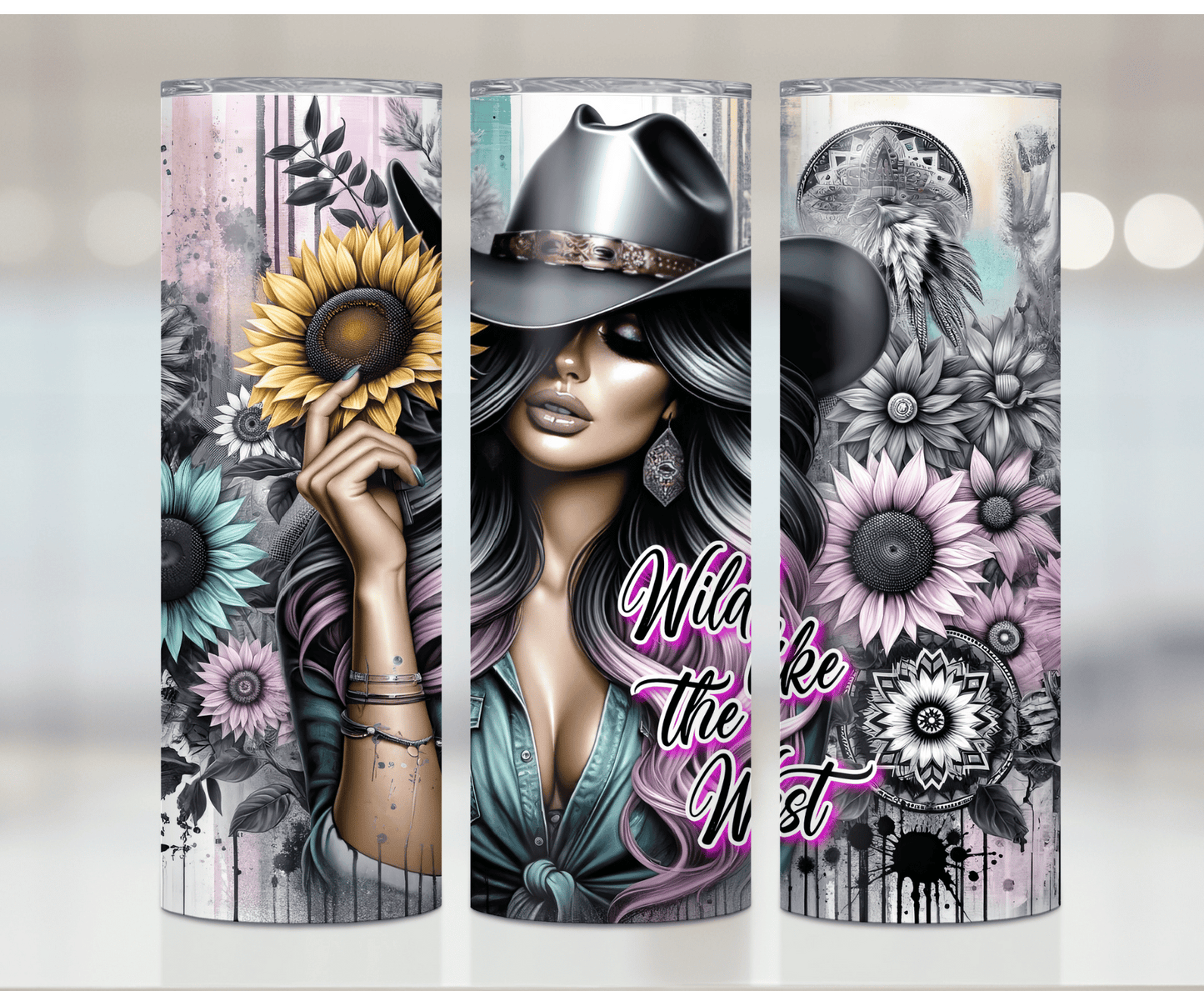 Wild West | Sublimation Tumbler Transfer