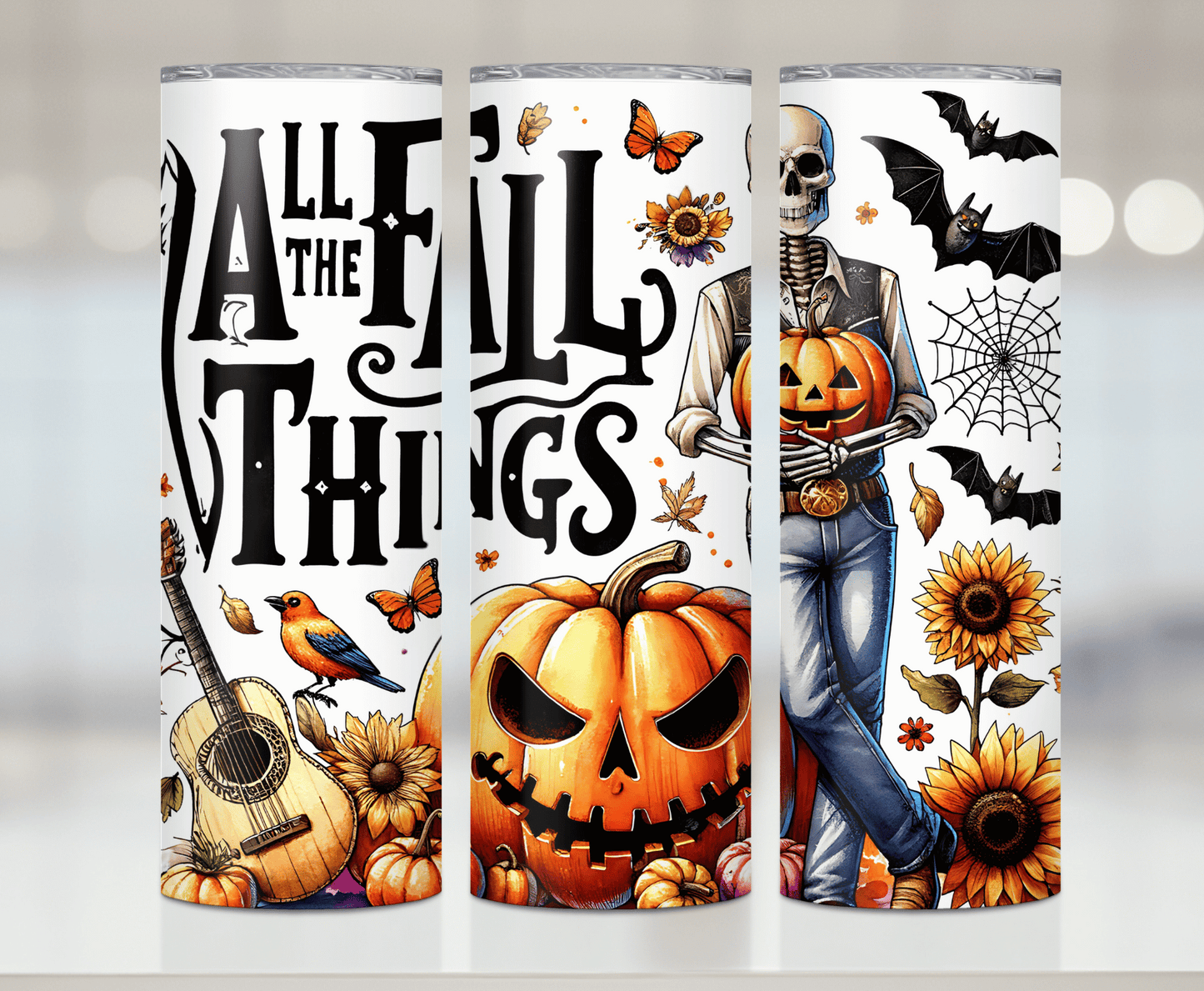 All The Fall Things | Premium Sublimation Tumbler Transfers – Vibrant, Long-Lasting Designs
