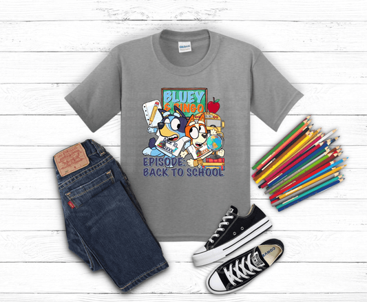 Bluey School | DTF Heat Transfer Exclusive