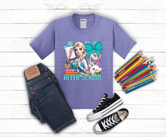 Elsa School | DTF Heat Transfer Exclusive