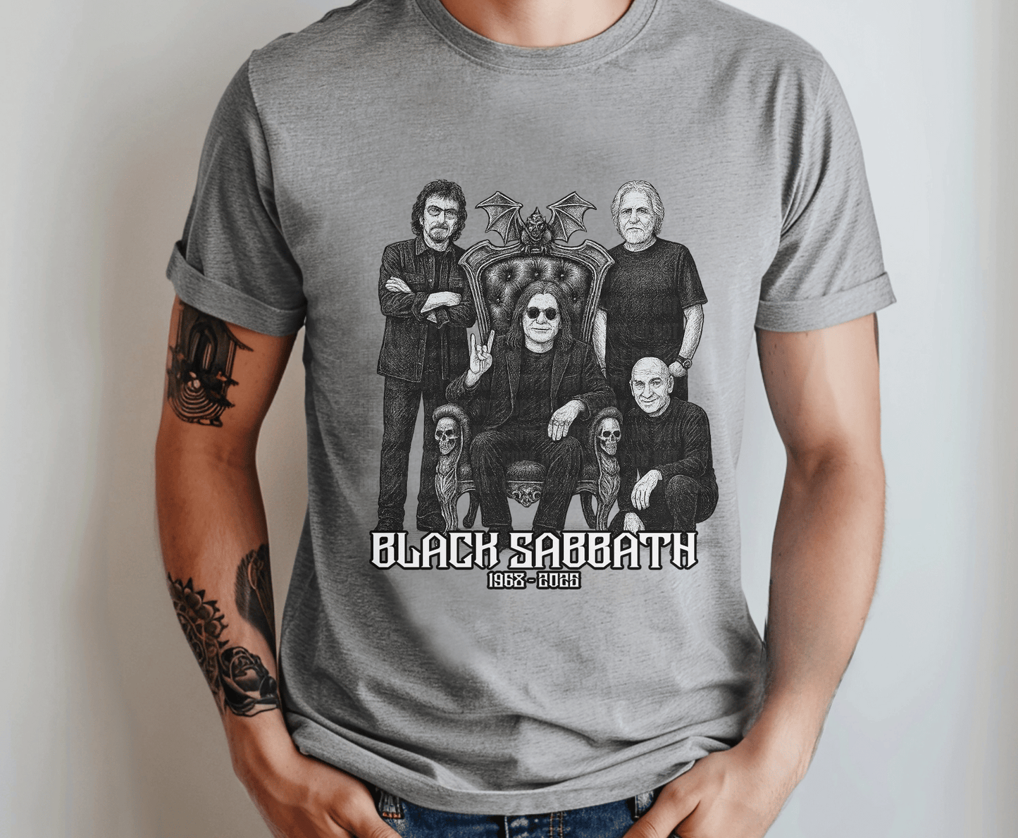 Black Sabbath | DTF Heat Transfer Exclusive
