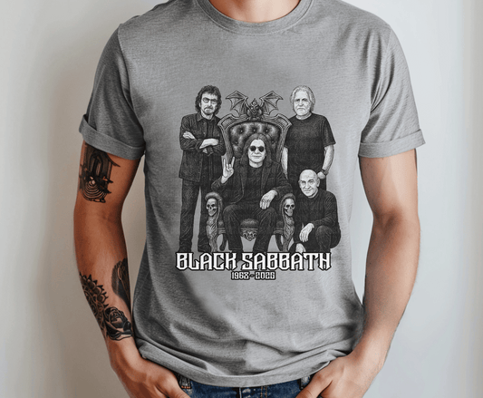 Black Sabbath | DTF Heat Transfer Exclusive