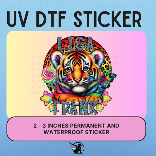 Lisa Frank | UV DTF STICKER