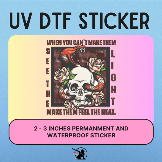 See The Light | UV DTF STICKER