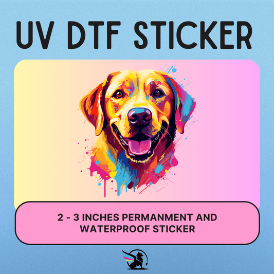 Colorful Lab | UV DTF STICKER - Griffin Expressions
