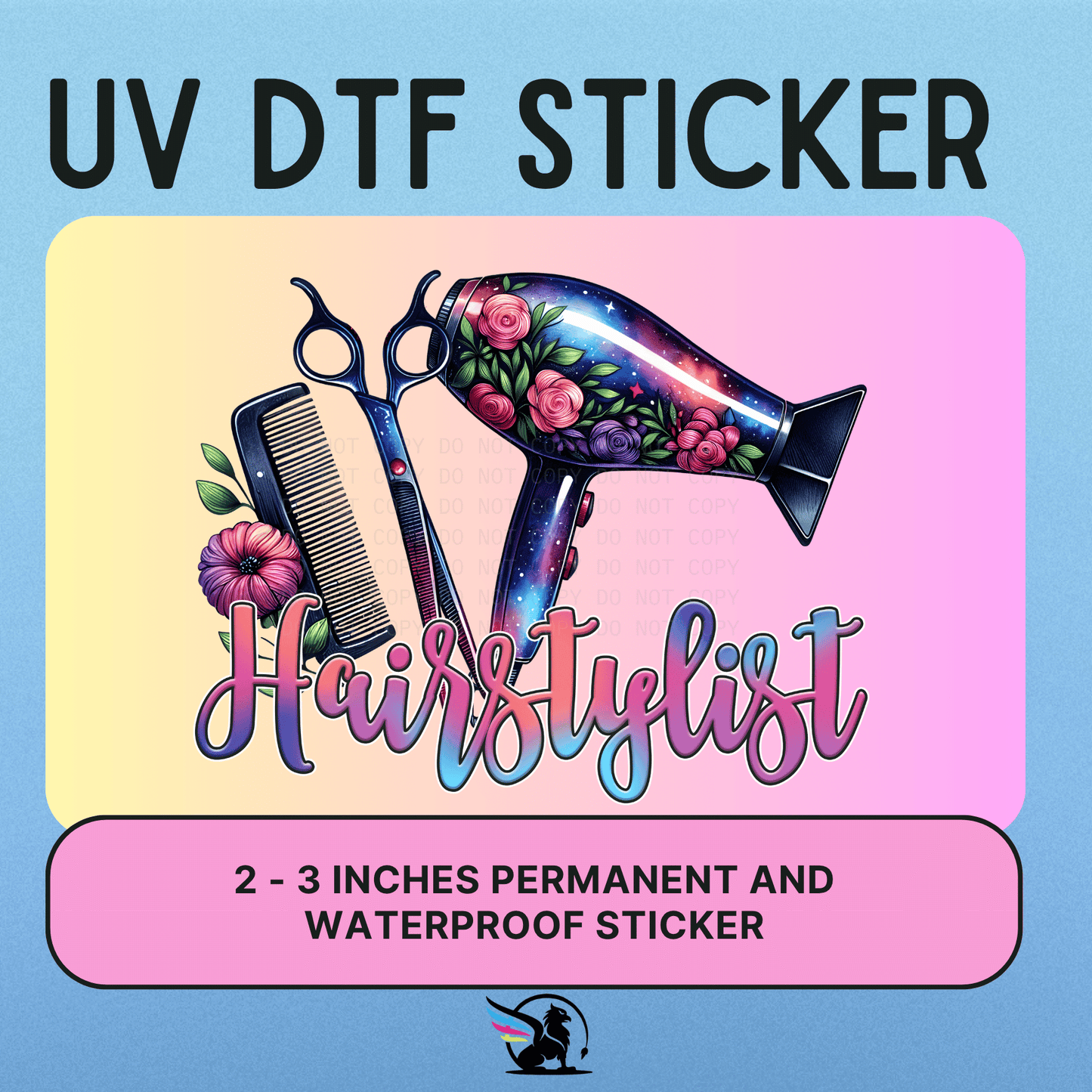 Hairstylist | UV DTF STICKER