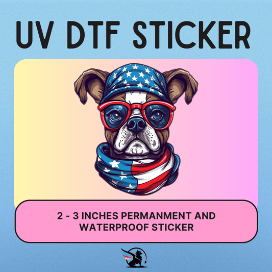 4th Of July Boston | UV DTF STICKER