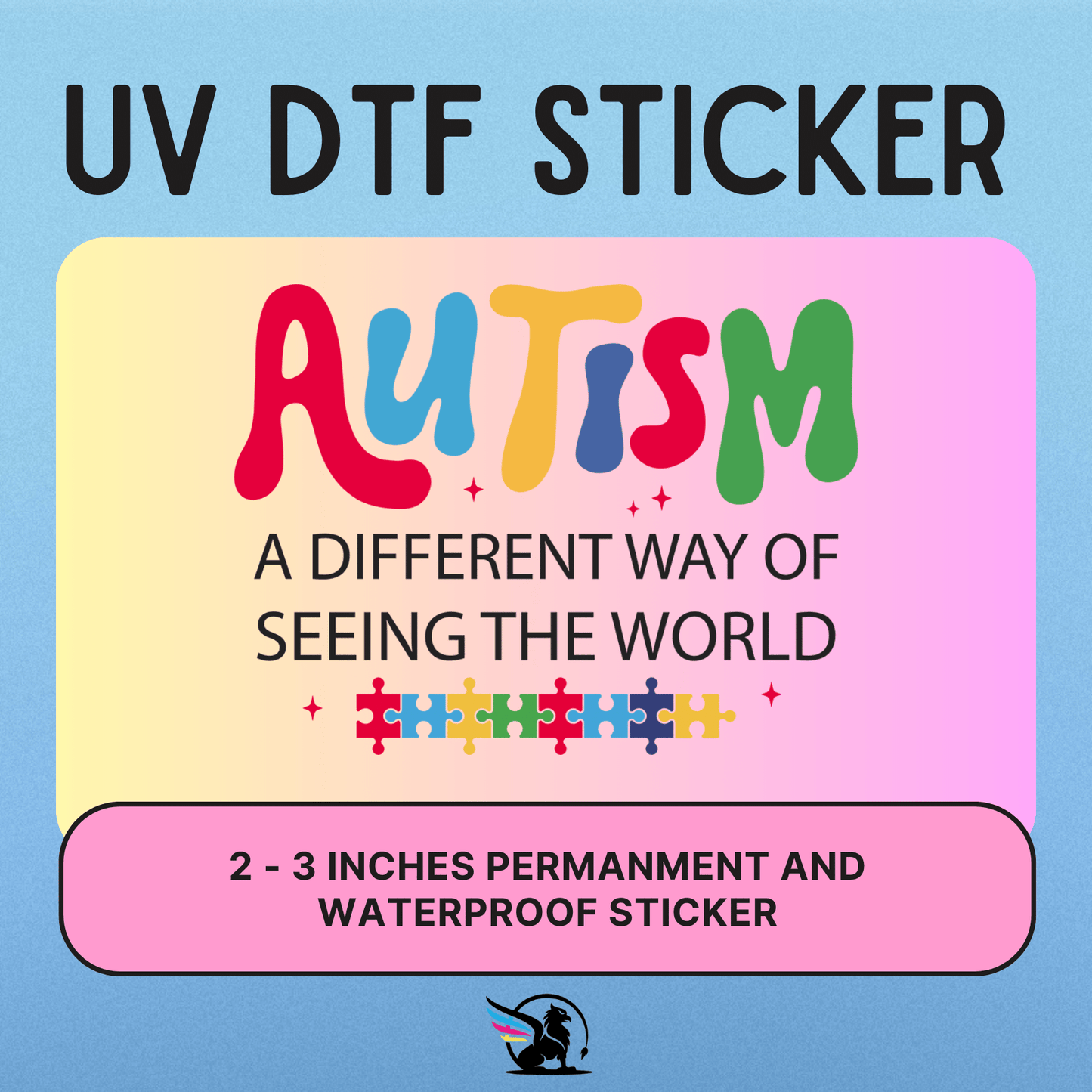 Autism | UV DTF STICKER
