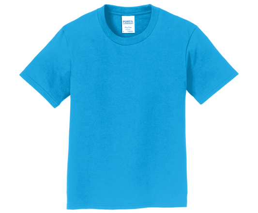 Port & Company® Youth Fan Favorite™ Tee | Sapphire