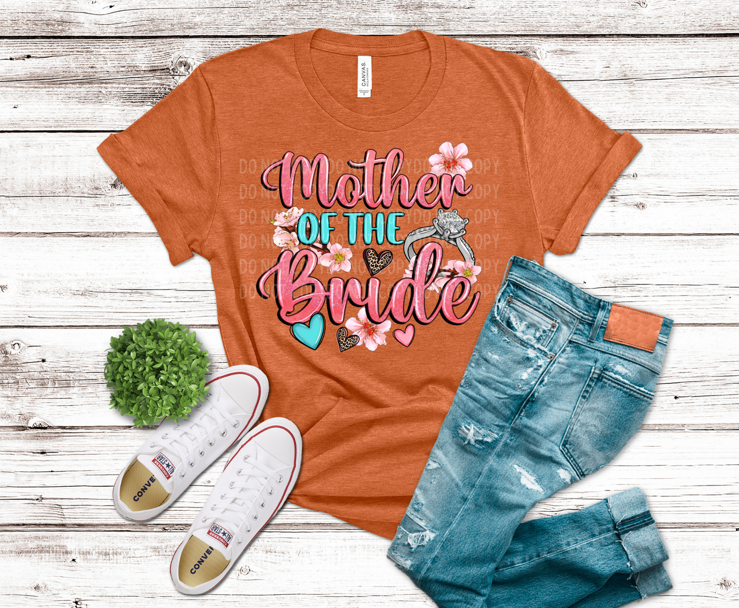 Premade DTF Transfer Gang Sheet For Graphic Tees| Bridal Party