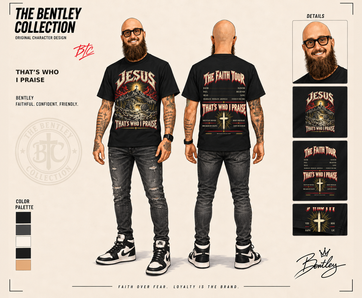 That’s Who I Praise | The Faith Tour Tee| TBC