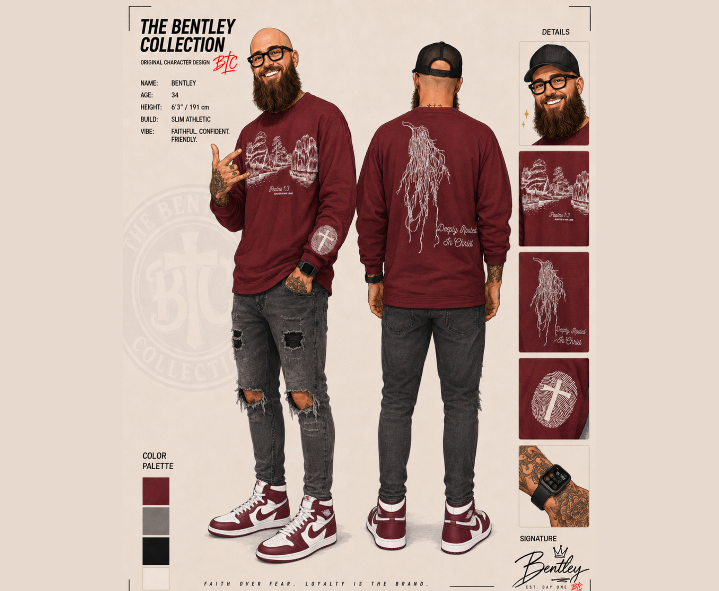Rooted In Christ Sweatshirt | TBC