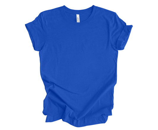 BELLA+CANVAS® Unisex Jersey Short Sleeve Tee | True Royal