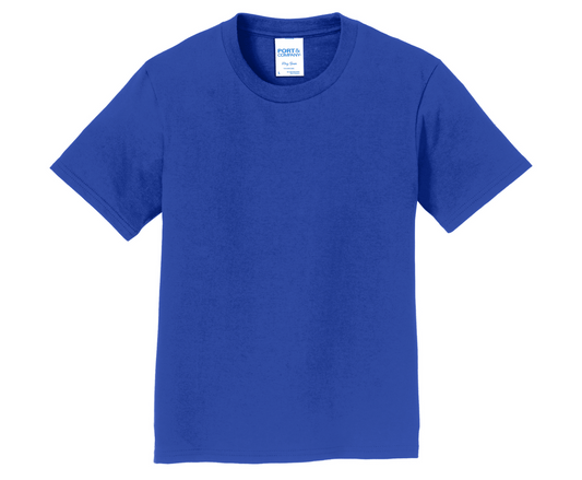 Port & Company® Youth Fan Favorite™ Tee | True Royal