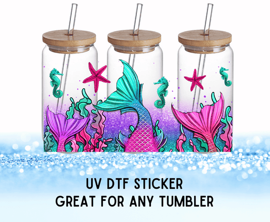 UV DTF Sticker | Mermaid