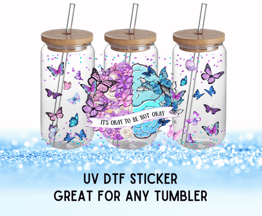 UV DTF Sticker | It's Okay