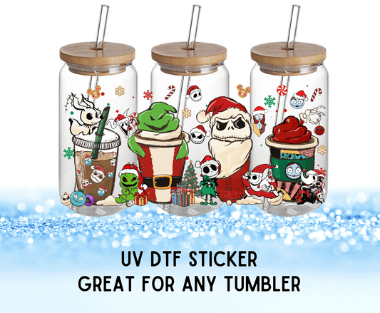 UV DTF Sticker | Christmas Latte