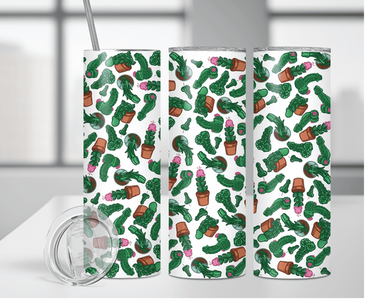 Suck-u-lent Cactus | Sublimation Tumbler Transfer