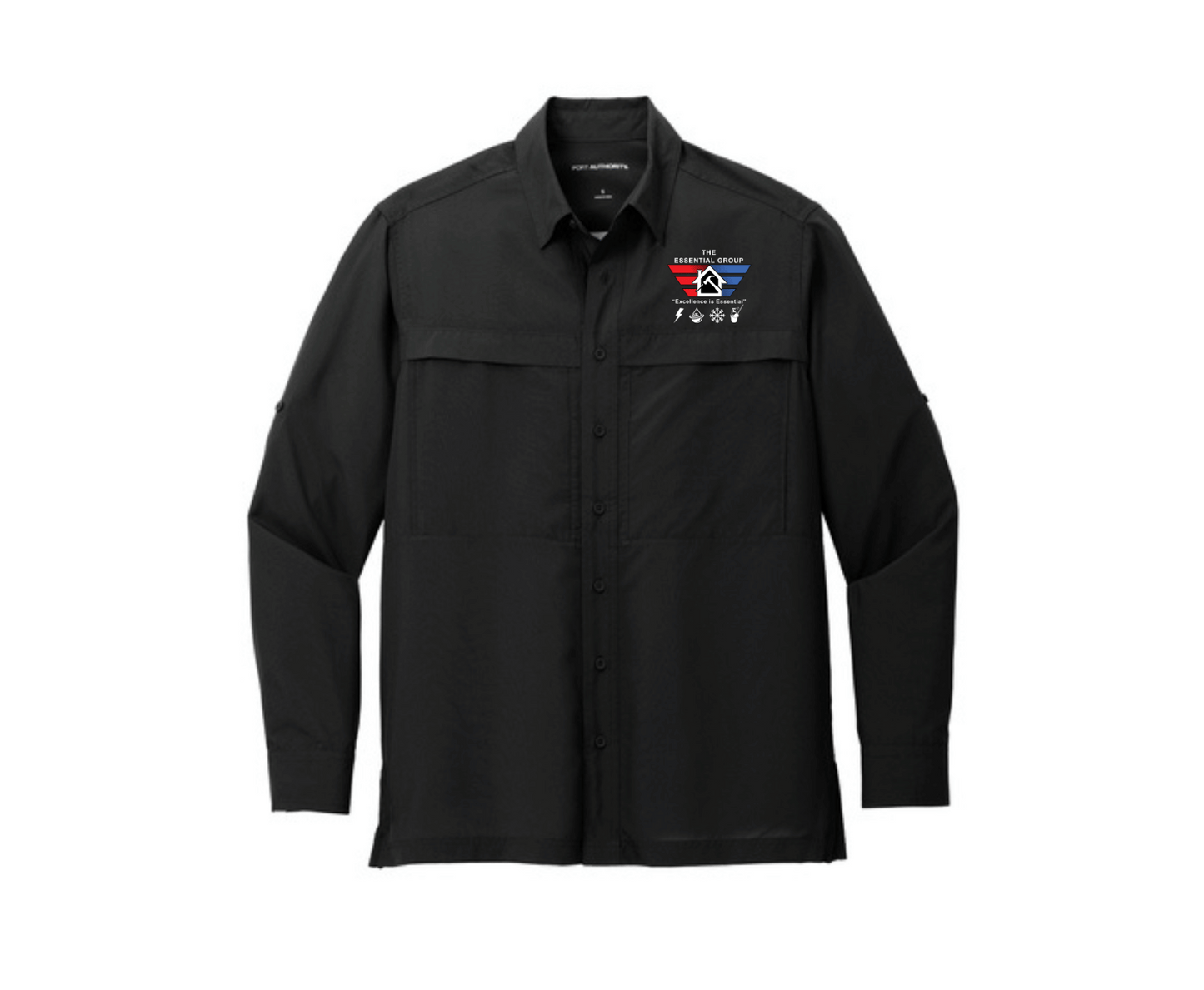 Essential Group Embroidery Shirt | W960 Long Sleeve - Griffin Expressions