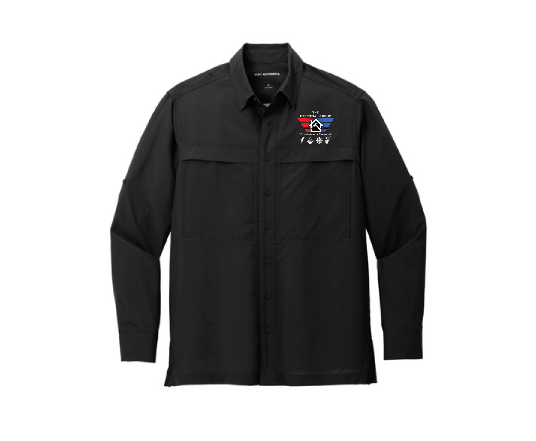 Essential Group Embroidery Shirt | W960 Long Sleeve - Griffin Expressions