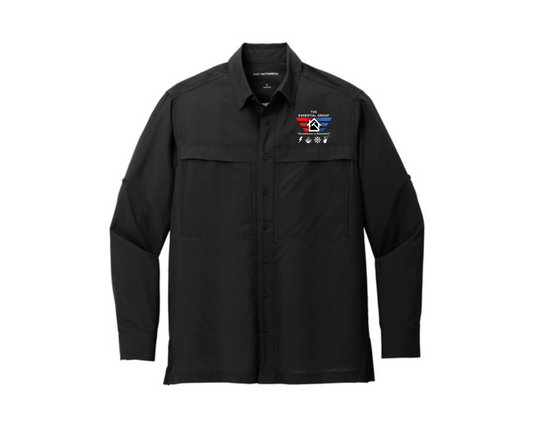 Essential Group Embroidery Shirt | W960 Long Sleeve - Griffin Expressions