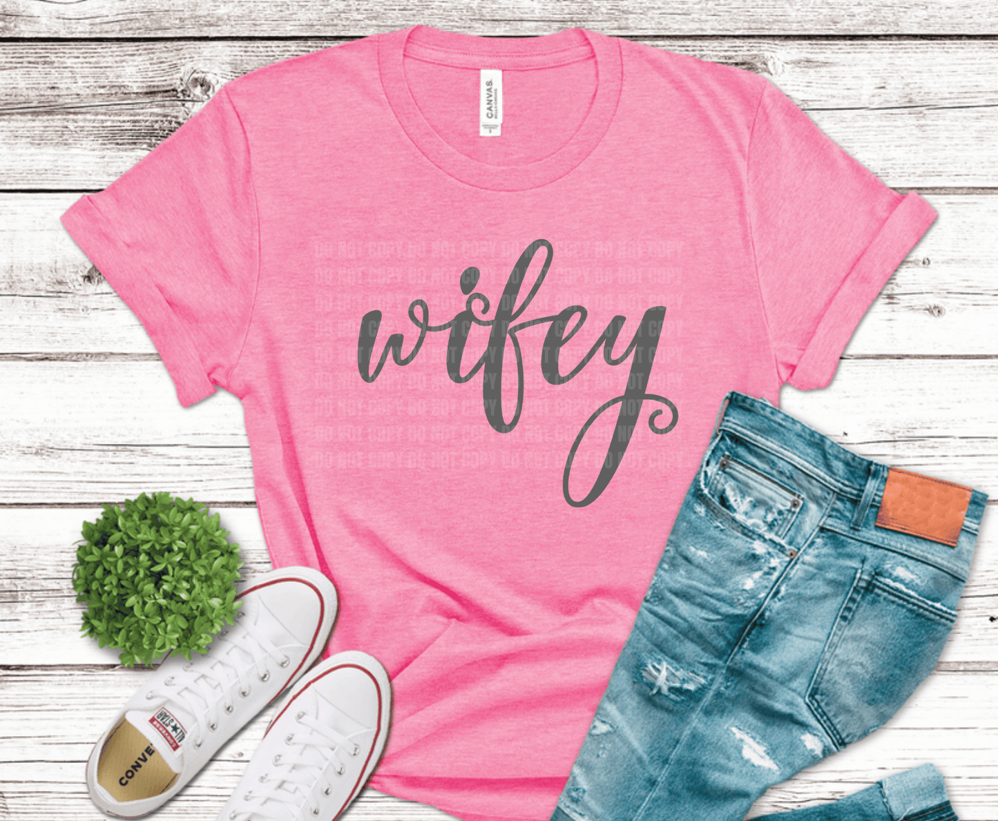 Wifey | Premade DTF Transfer Gang Sheet For Graphic Tees