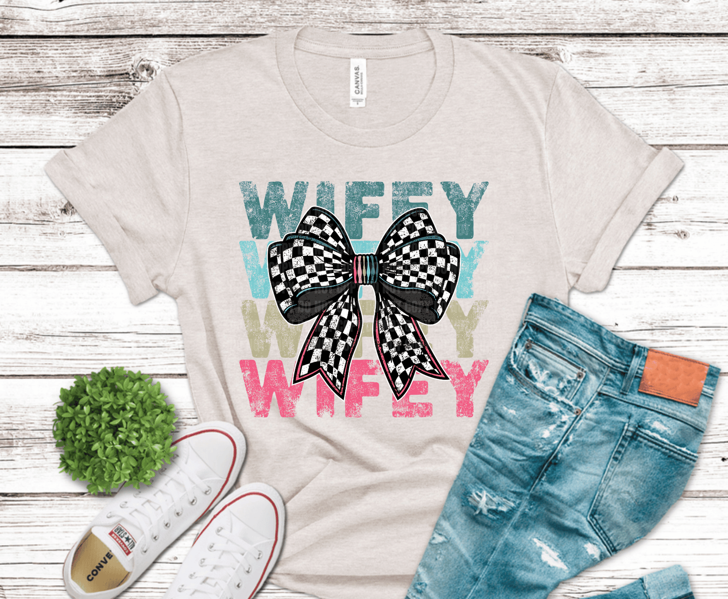 Wifey | Premade DTF Transfer Gang Sheet For Graphic Tees
