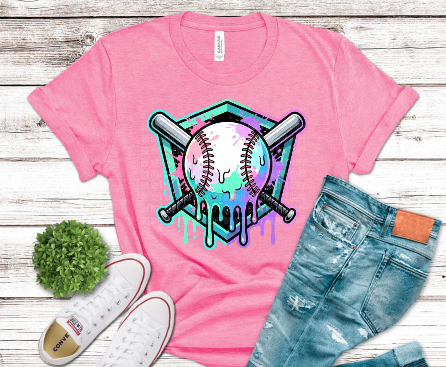 Baseball Drip | Premade DTF Transfer Gang Sheet For Graphic Tees
