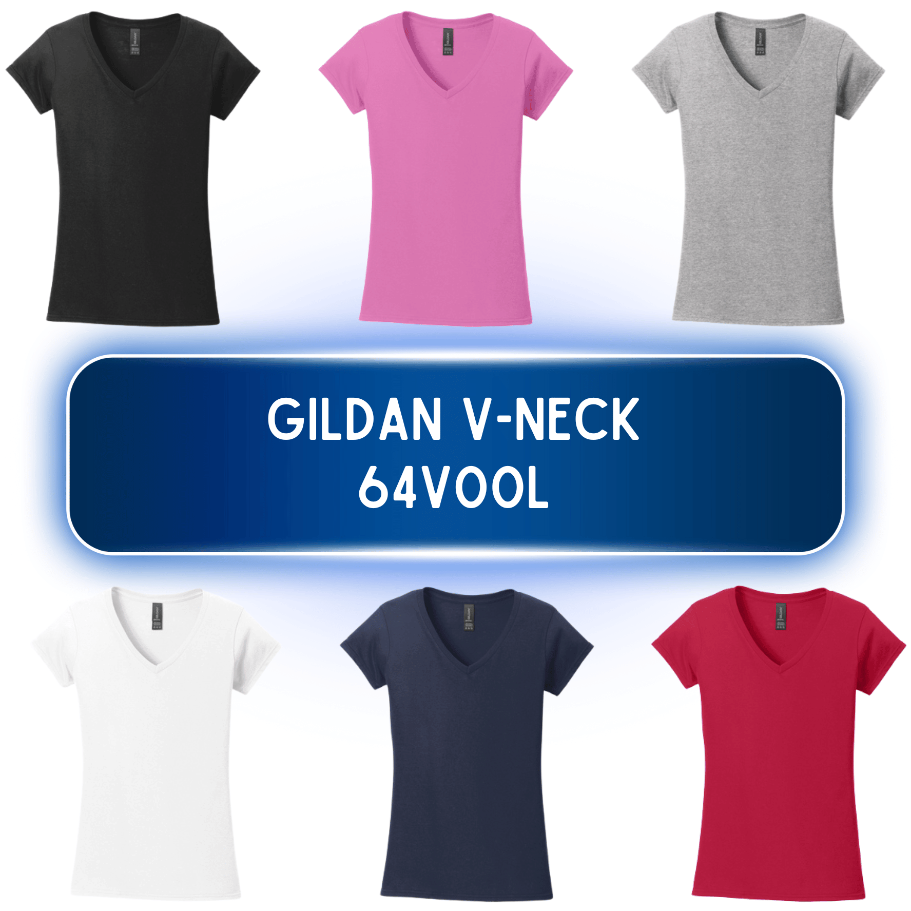 Gildan Softstyle® V-Neck – Griffin Expressions