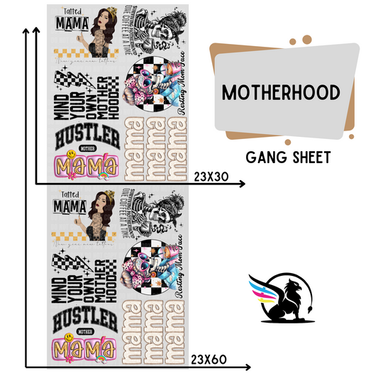 Premade DTF Transfer Gang Sheet For Graphic Tees| MotherHOOD